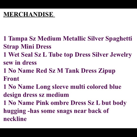 SOLD Club party mini sexy Dress Bundle of 5 EUC - Picture 7 of 7